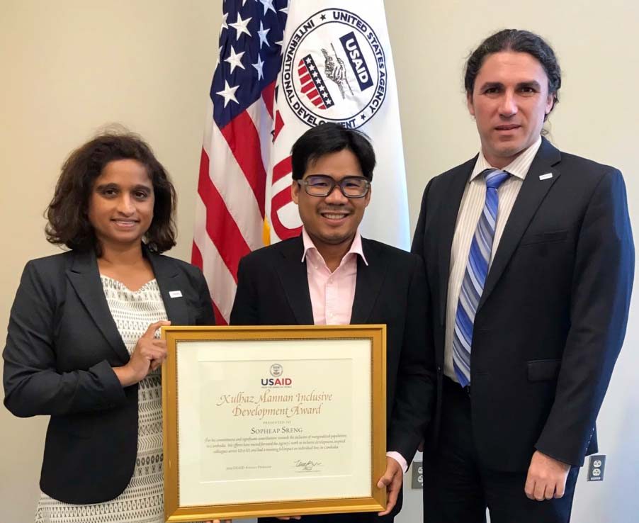 AIT Alum is First Recipient of the Xulhaz Mannan Inclusive Development Award Conferred by USAID copy