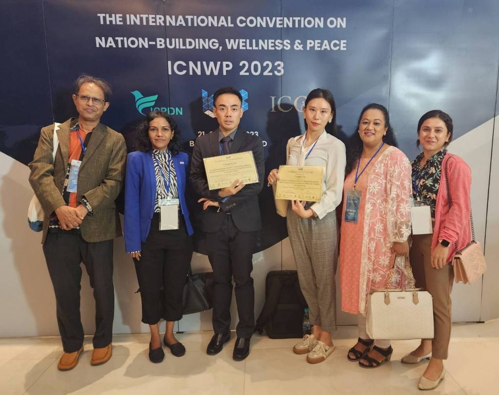 AIT officials and students in ICNB conference