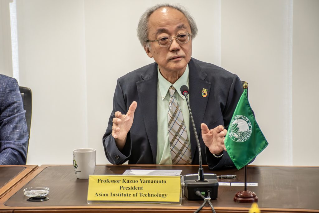 AIT President Prof. Kazuo Yamamoto