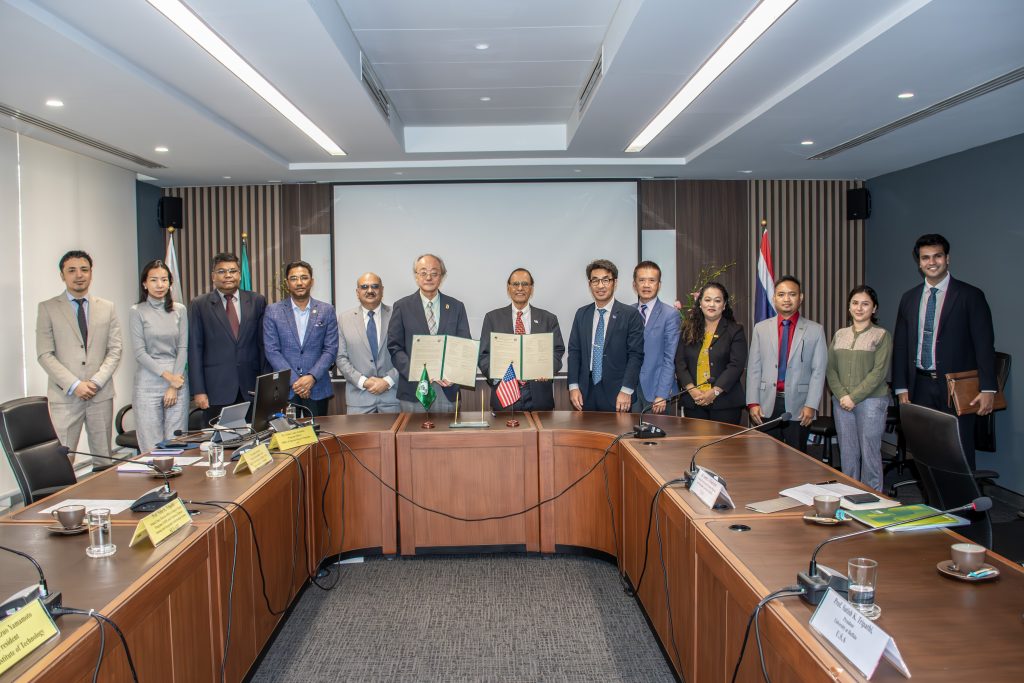 MoU signing ceremony of AIT and UB