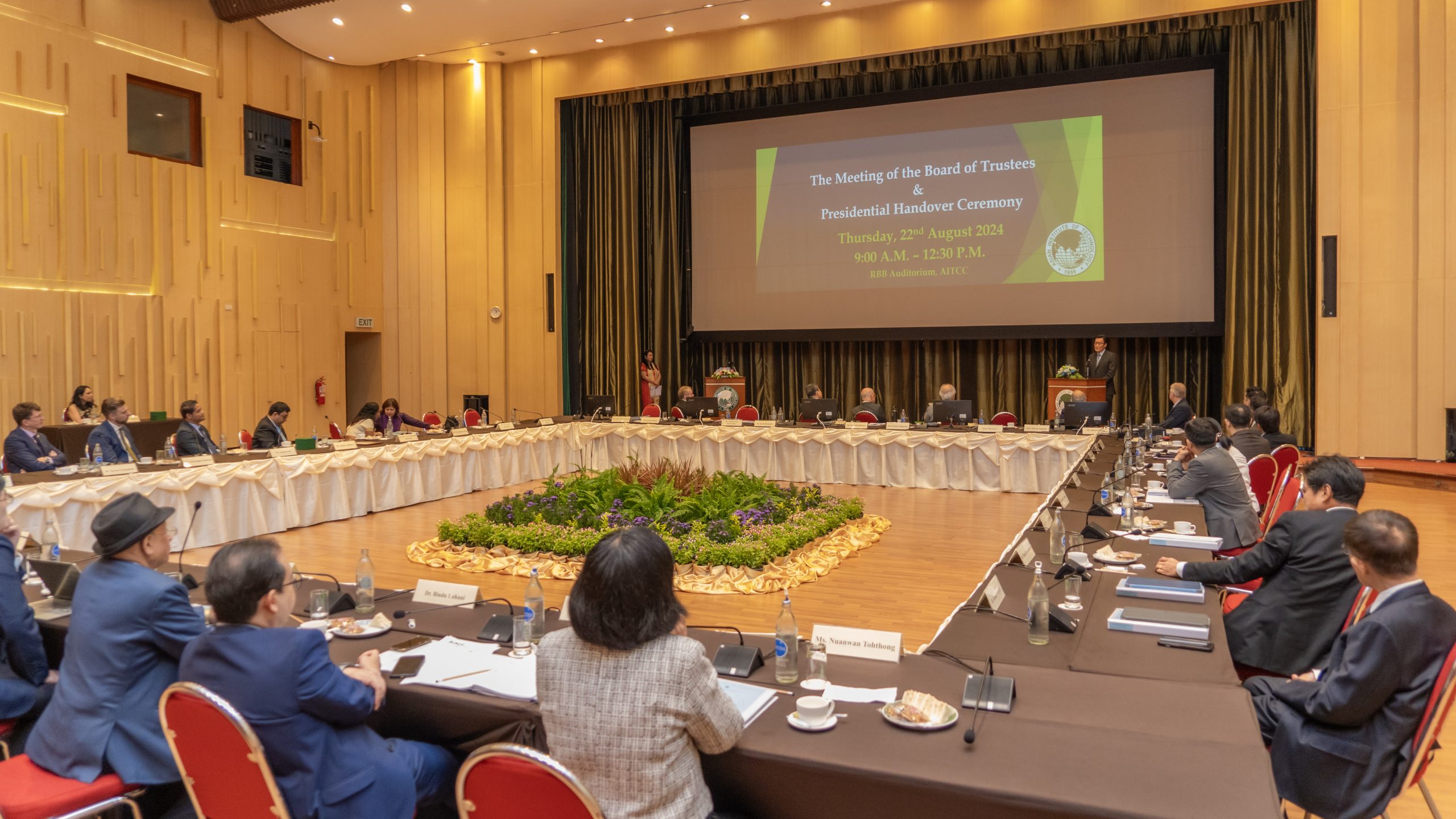AIT Bids Farewell to President Kazuo Yamamoto, Welcomes