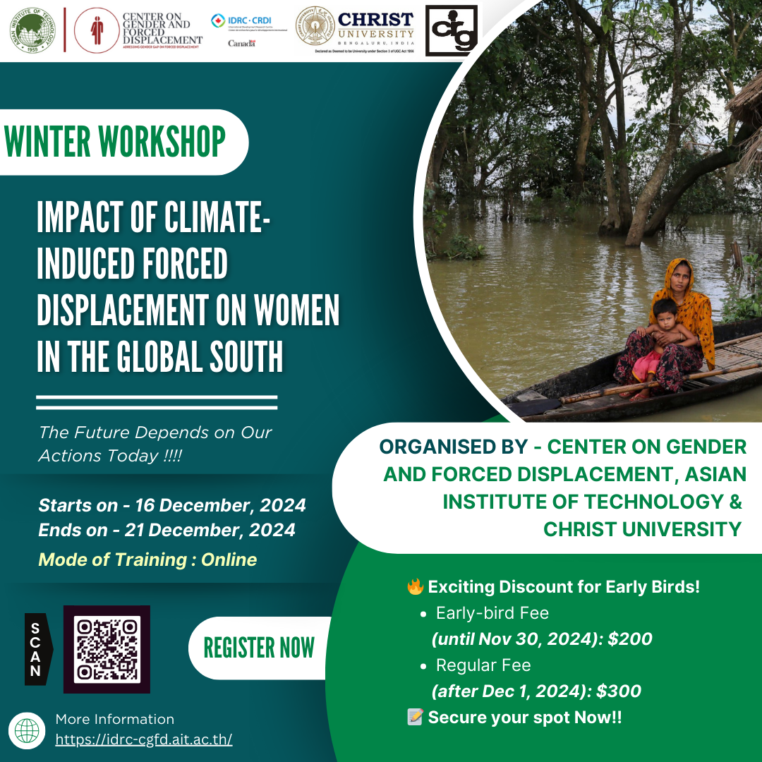 Winter Workshop 2024 Explores Climate-Induced Displacement and Gendered ...
